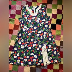 Handmade Strawberry Shift Dress